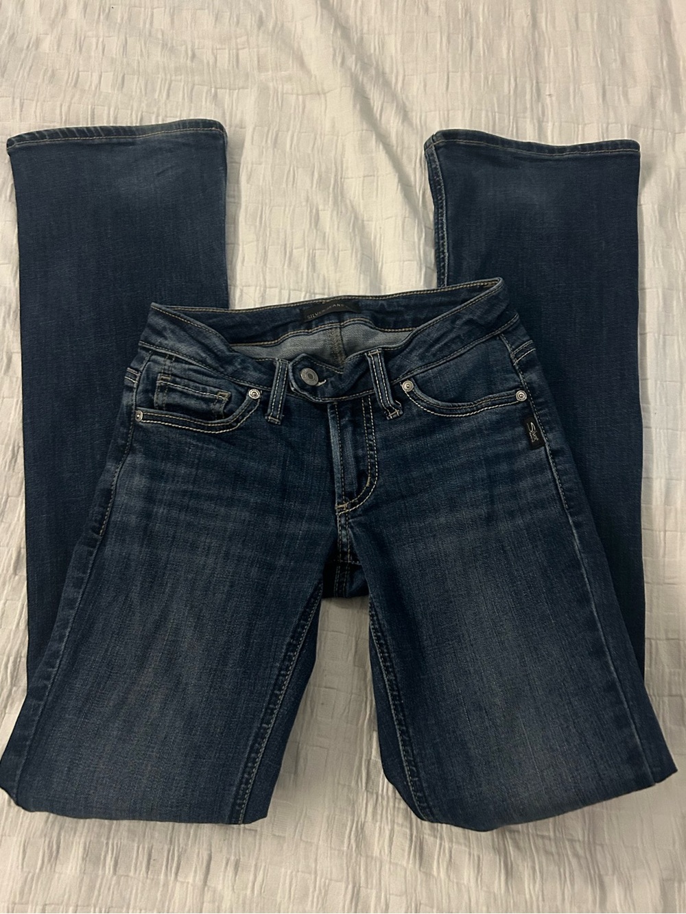 Silver Jeans - Women's Dark Wash Blue Bootcut Jeans